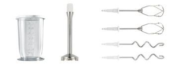 Bosch MFQ4070 Styline - Handrührer - Set - weiß / silber