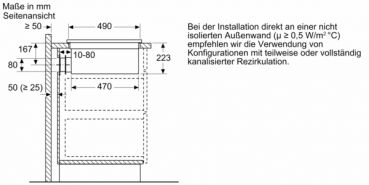 | Dunstabzug Neff hai-end Induktionskochfeld mit T48CD7AX2,