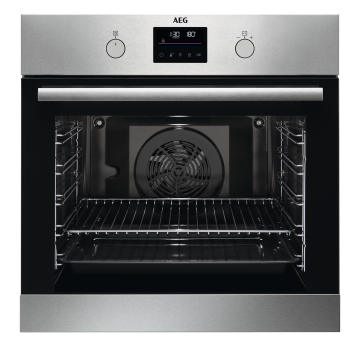 AEG BPS335061M - Einbauherd/Backofen - Edelstahl mit Antifingerprint