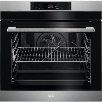 AEG BPK742280M - Einbauherd/Backofen - Edelstahl mit Antifingerprint