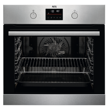 AEG BPB335060M - Einbauherd/Backofen - Edelstahl mit Antifingerprint
