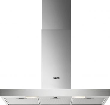 Zanussi ZHB90460XA - Dunstabzugshaube - Edelstahl