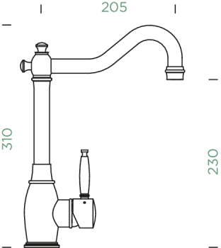 Schock 513000WGO Einhebelmischer