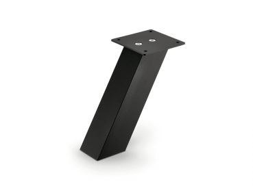 Kreta 1 schräg, Konsole, schwarz matt, H 170 mm