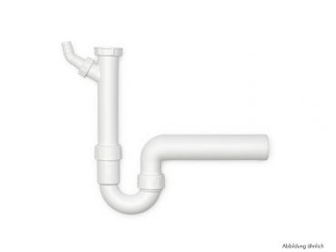 Röhrengeruchsverschluss 2 , Siphon, 1 ½ Zoll x Ø 40 mm