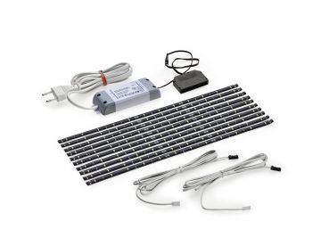 LED Flex Stripes Set, LED Stripe, schwarz