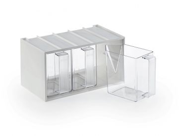 De Luxe 3, Schütte, Schütten glasklar