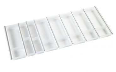 Cuisio 120, Besteckeinsatz, weiß-transluzent