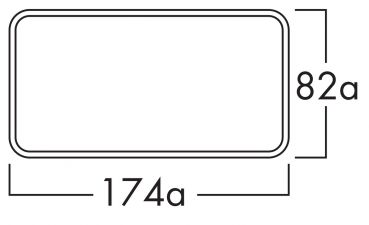 E-Jal Col® flow 125 Mauerkasten inkl THERMOBOX, weiß/Edelstahl