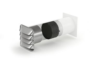 E-Jal Col® 150 Mauerkasten inkl THERMOBOX, weiß/Edelstahl