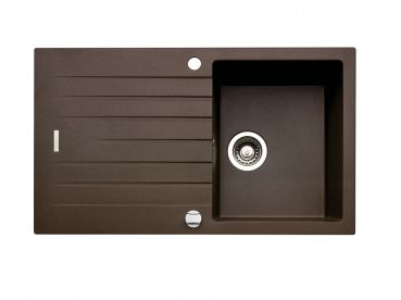 Angola 100, Einbauspüle, granit espresso