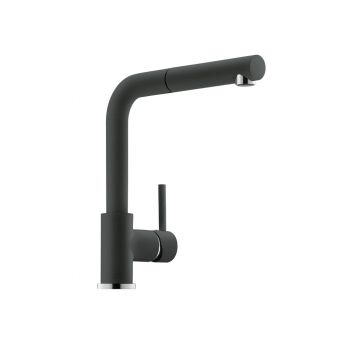 Linea Gramix 2 Hochdruck-Armatur, Einhebelmischer, granit lava