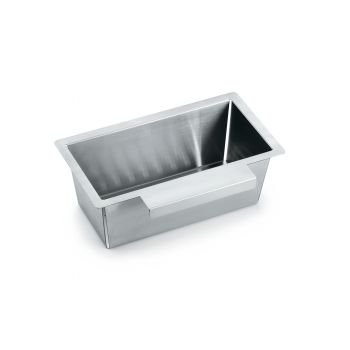 Restebecken Einsatz, Edelstahl 337 x 182 mm