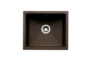 Singoli 600, Unterbaubecken, granit espresso