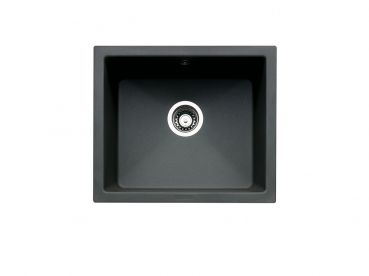 Singoli 600, Unterbaubecken, granit metallico