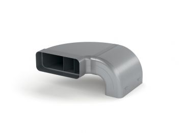 STEEL flow SF 150 Rohrset für Muldenlüfter, Verbindungselement, verzinkter Stahl