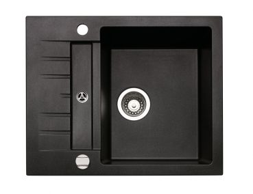 Corto 615, Einbauspüle, granit nero