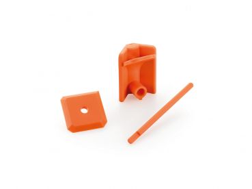 Fugenhobel-Set, Verbindungsmaterial, orange