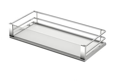 VS SUB/TAL Side Artline Korb-Set, Ablageelement, chrom/Glas