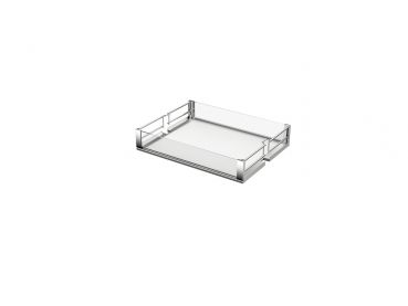 VS TAL Larder Artline Korb, Ablageelement, 1 Stk., für 300 mm Korpus, chrom/Glas
