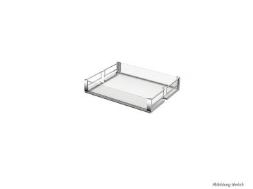 VS TAL Larder Artline Korb, Ablageelement, 1 Stk., für 400 mm Korpus, chrom/Glas