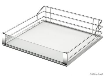 VS TAL Gate Artline Korb, Ablageelement, 1 Stk., für 600 mm Korpus, chrom/Glas