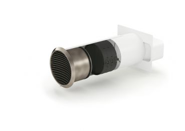 Turbo® flow 150 Mauerkasten inkl. THERMOBOX, weiß, Edelstahl