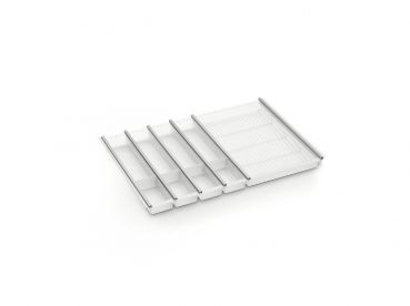 Cuisio 80 G, Besteckeinsatz, weiß-transluzent