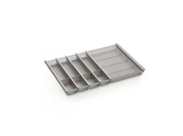 Cuisio 80 G, Besteckeinsatz, graphit-transluzent