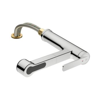 KWC Domo 6 Fensterarmatur, Einhebelmischer, chrom, Hochdruck