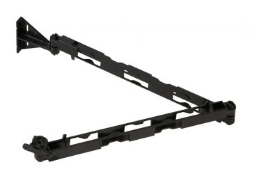 Evoline® Wing, ohne Schukosteckdose, schwarz matt