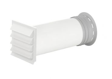 P-K-Klima-R 150 Mauerkasten, weiß