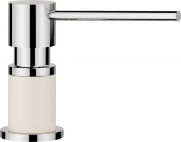 BLANCO LATO Spülmittelspender softweiß/chrom 526955