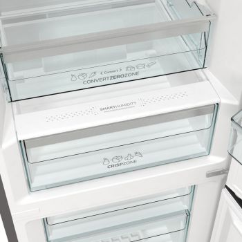 Gorenje NRC619BSXL4 - Kühl- / Gefrierkombination - Silber