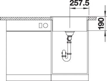 BLANCO DALAGO 5-F softweiß 527062