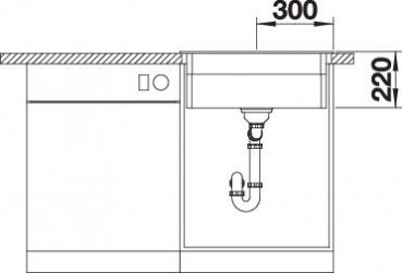 BLANCO ETAGON 6 für Farbige Komponenten weiß 527751