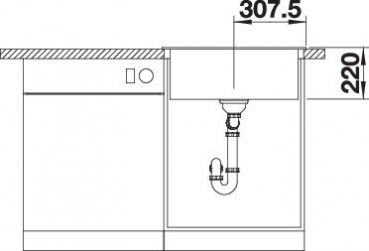 BLANCO PLEON 6 für Farbige Komponenten anthrazit 527773