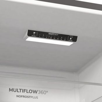 Gorenje NRC620BSXL4 - Kühl- / Gefrierkombination - Silber