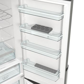 Gorenje NRC619BSXL4 - Kühl- / Gefrierkombination - Silber