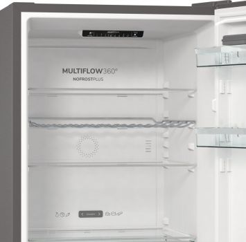 Gorenje NRC619BSXL4 - Kühl- / Gefrierkombination - Silber