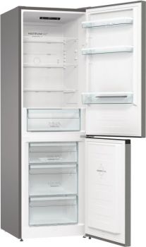Gorenje NRC61CSXL4 - Fridge/freezer combination - Grey metallic textured