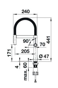 BLANCOCULINA-S II Mini Sensor PVD steel 527466