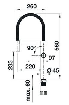 BLANCOCULINA-S II Sensor PVD steel 527462