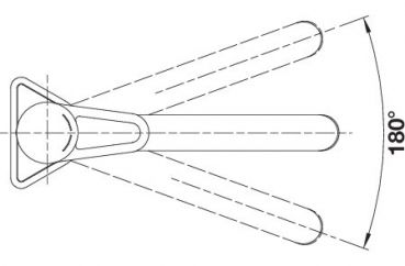 BLANCOWEGA II vulkangrau/chrom 526981