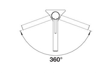 BLANCO ALTA II satin platinum 527709