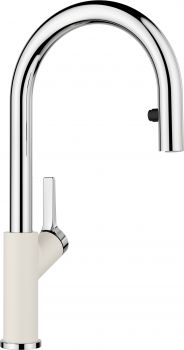 BLANCO CARENA-S Vario softweiß/chrom 526931