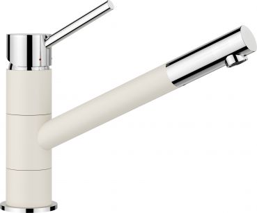 BLANCO KANO softweiß/chrom 526951