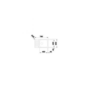 BLANCO LANTOS XL 6 S-IF Compact