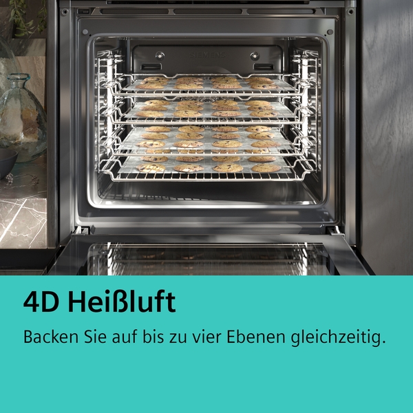 Siemens HM636GNS1, Einbau-Backofen mit Mikrowellenfunktion | hai-end