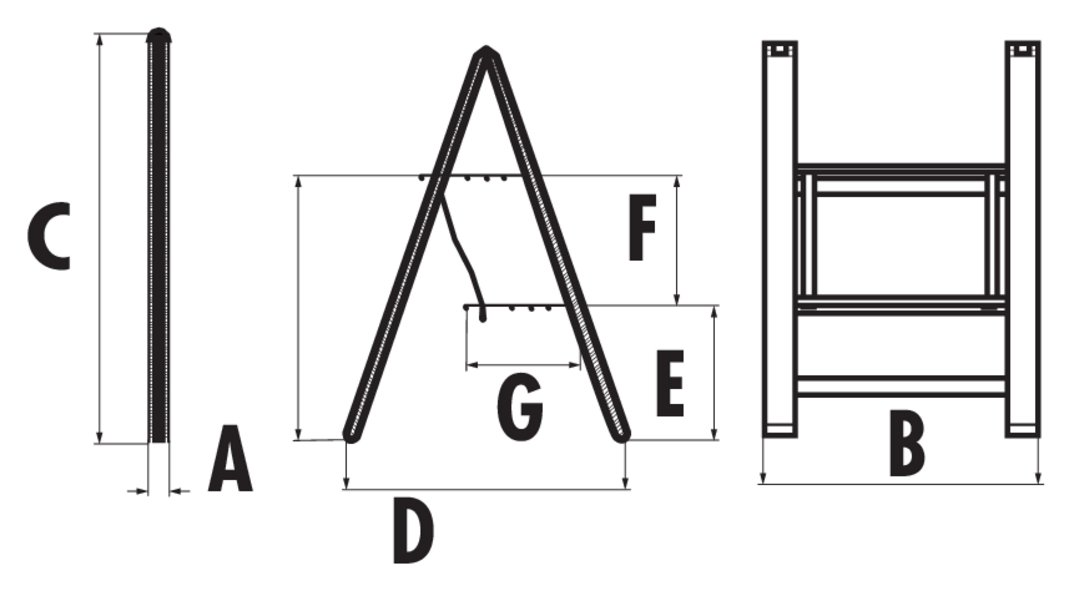 Mini-Step, Küchenleiter, Aluminium | hai-end